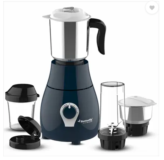 Picture of Butterfly Arrow 500 W Juicer Mixer Grinder  (Arrow Pro Blend  4 Jars  Ink Blue)